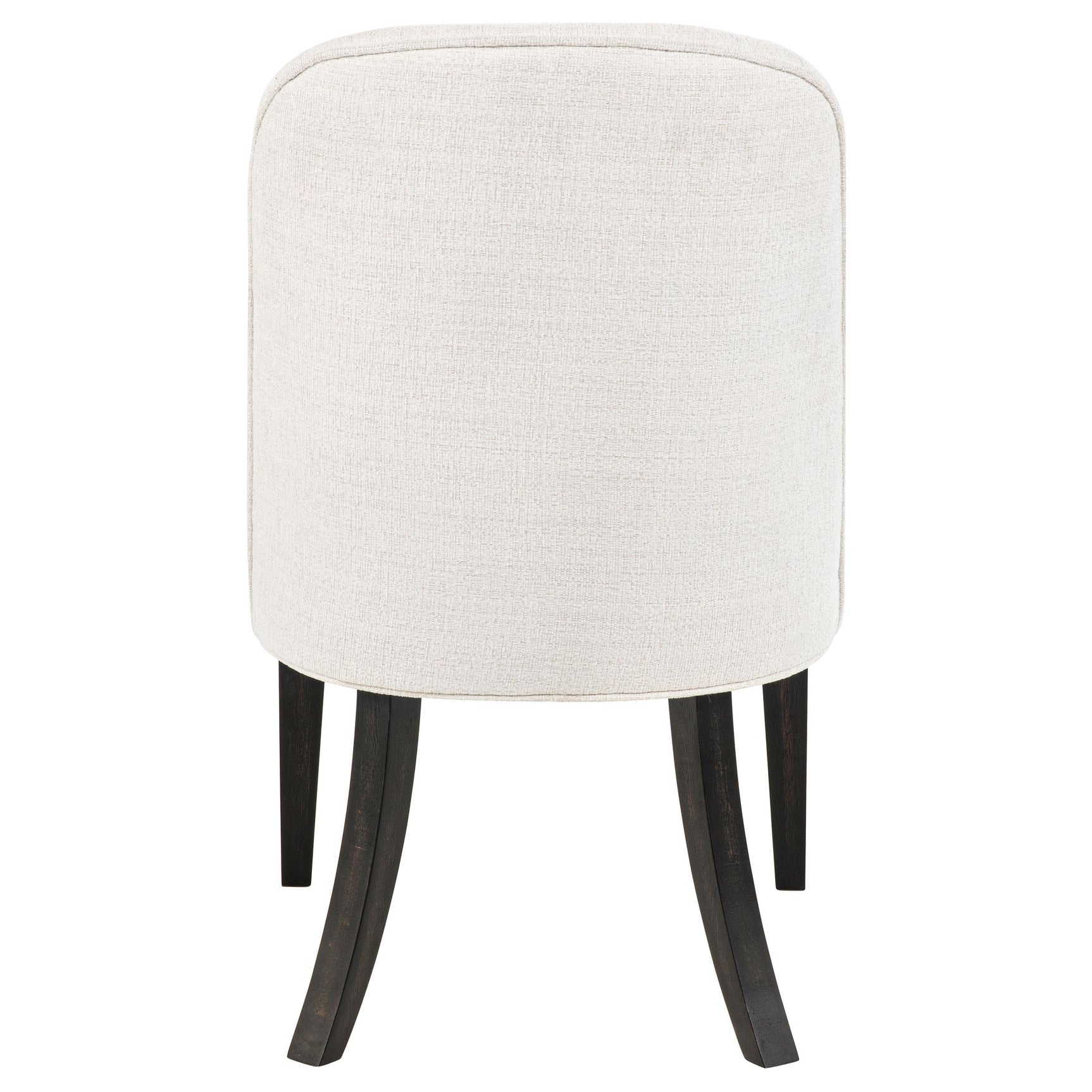 Leandro chair angled side showing seat depth