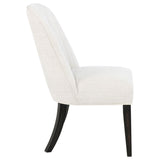 Leandro chair plastic glide on leg