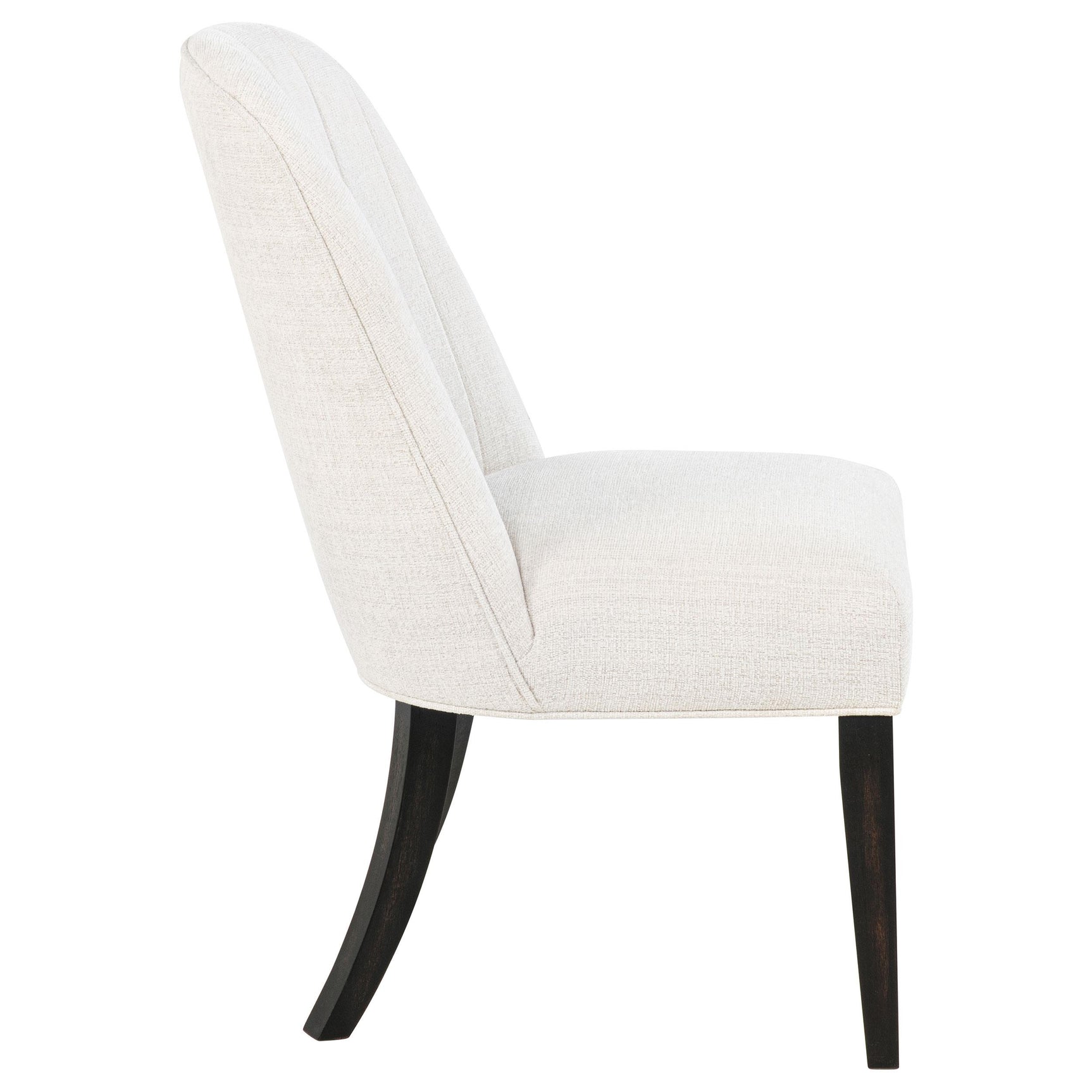 Leandro chair plastic glide on leg