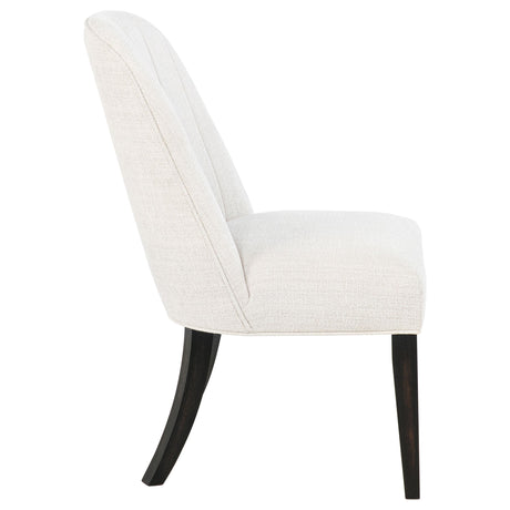Leandro chair plastic glide on leg