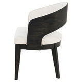 Leandro chair seat cushion close-up