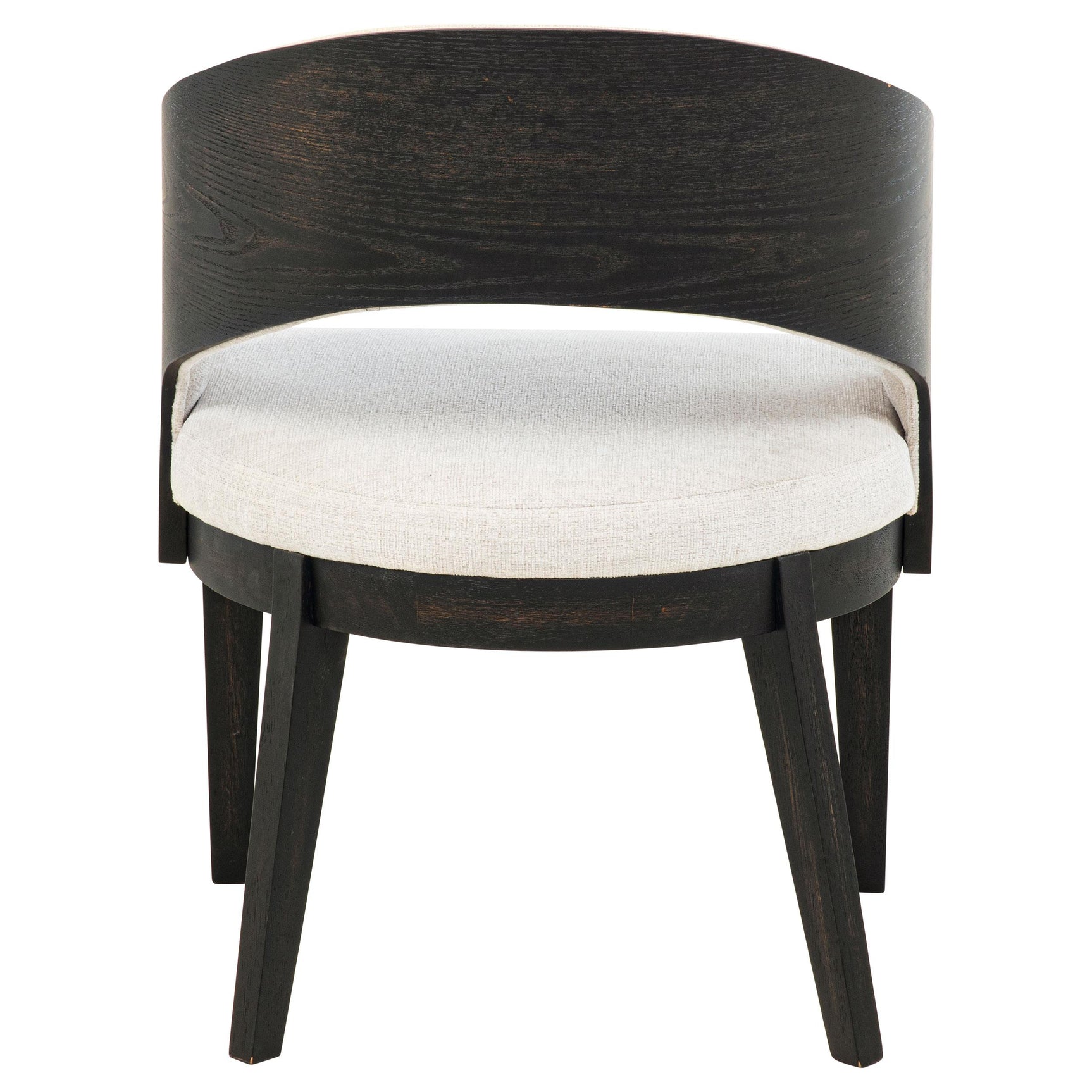 Set of two Leandro dining arm chairs side by side