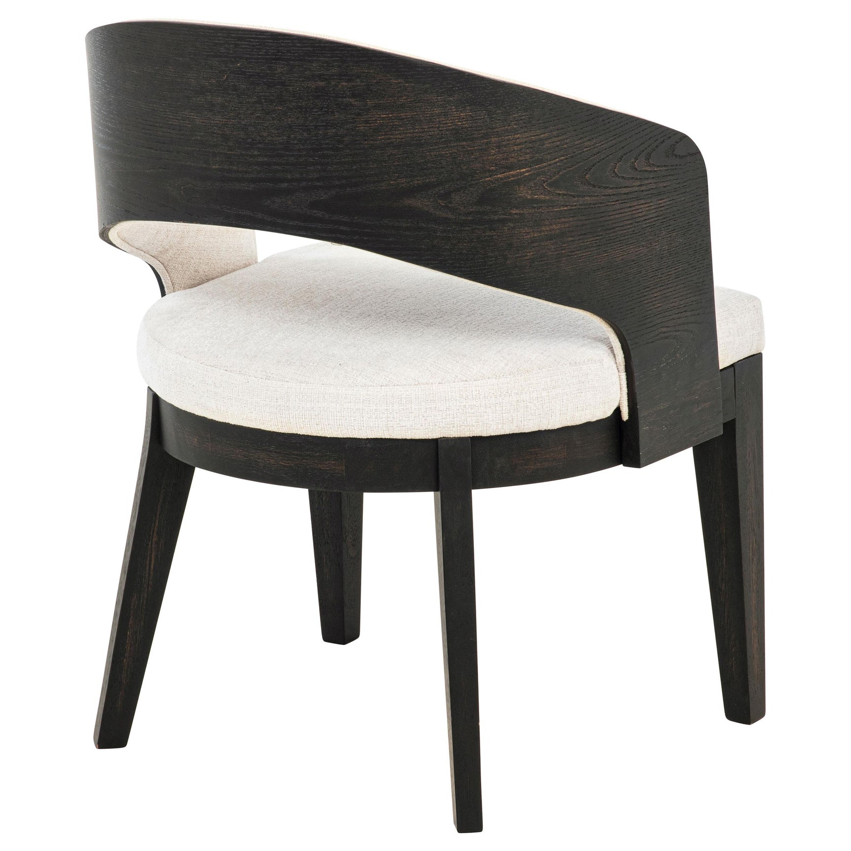 Leandro chair with plastic glides underneath