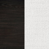 Leandro chair with light on cream finish upholstery