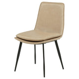 Ortega chair seat and leg detail