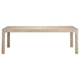 Removable leaf detached from Solano extension table