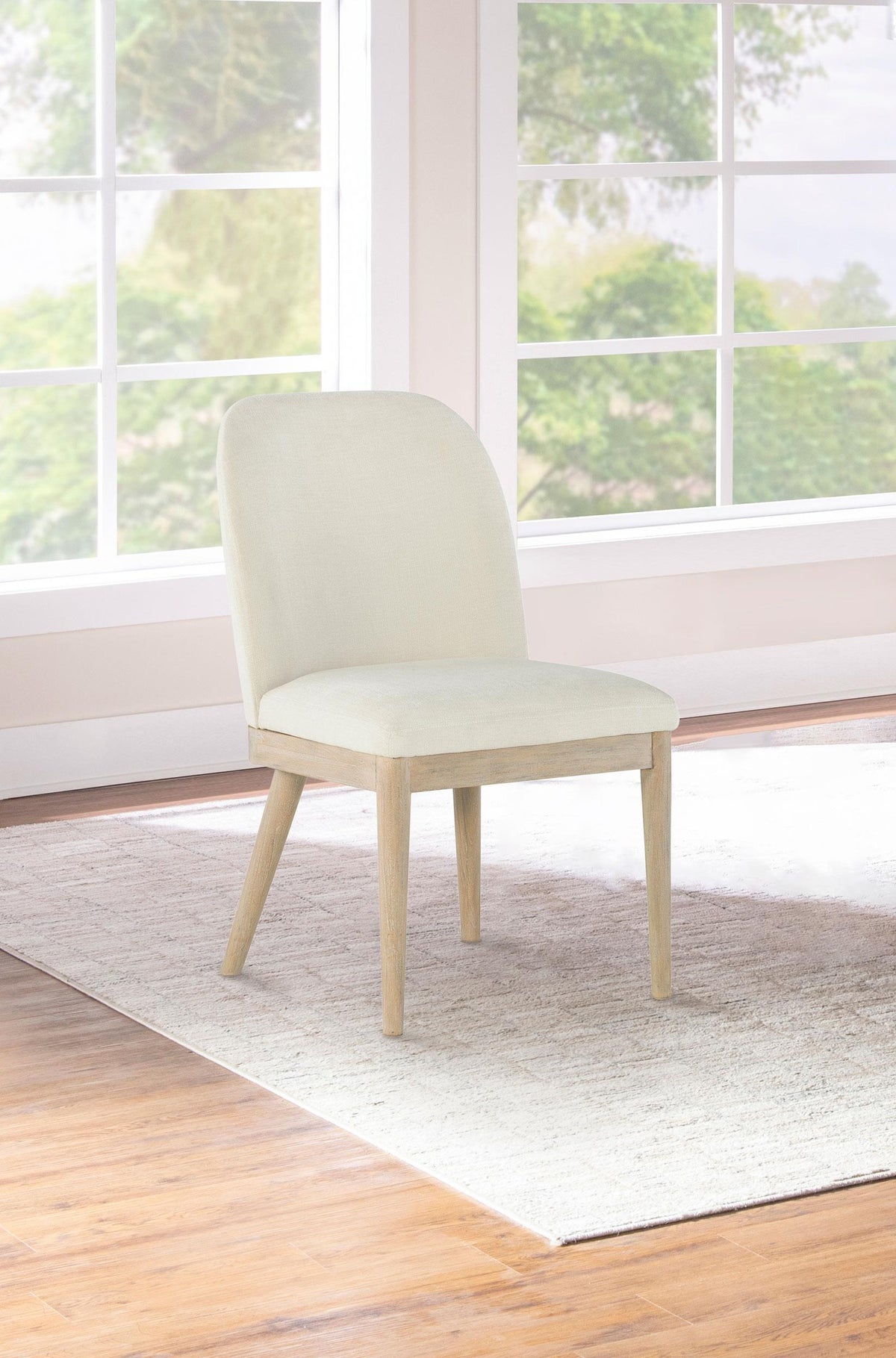 Solano dining chair side angle