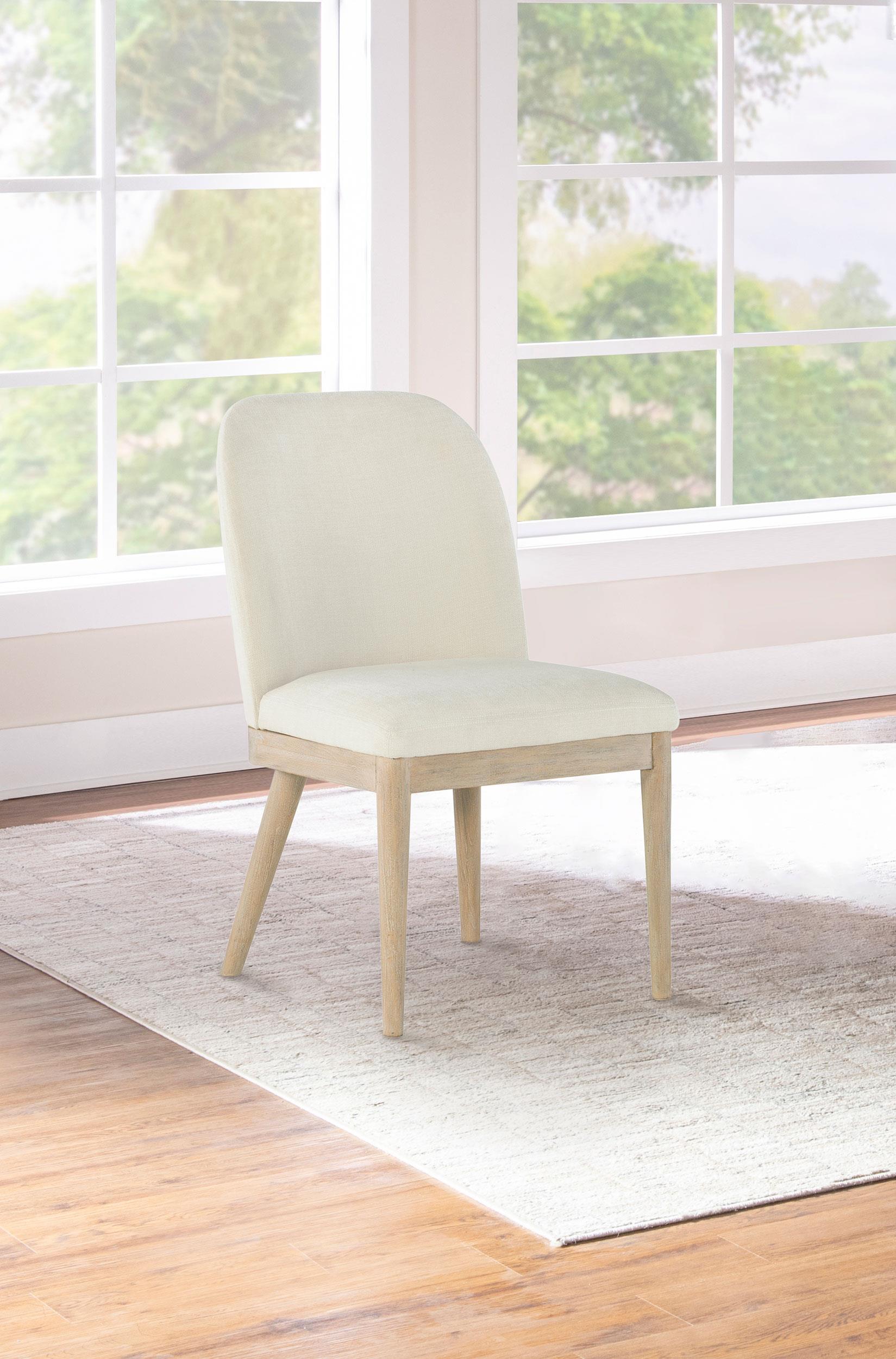 Solano dining chair side angle