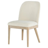 Set of two Solano dining chairs in beige