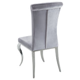 Detail shot of chair and table finish