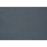 Fabric swatch of Lapis Gray velvet upholstery