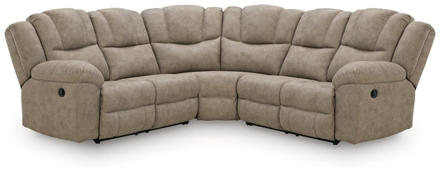 Pearce-Pike Birch 3-Piece Reclining Sectional — product view