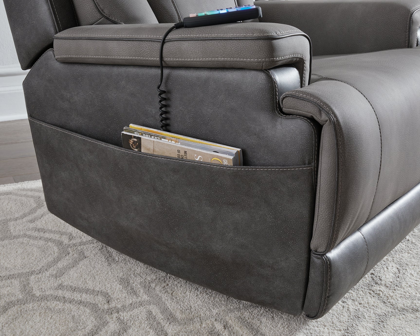 Remote control wand of Ashley power lift recliner
