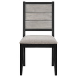 Elodie dining table leaf extension mechanism
