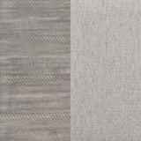 Dining chairs detail in Elodie black and gray set