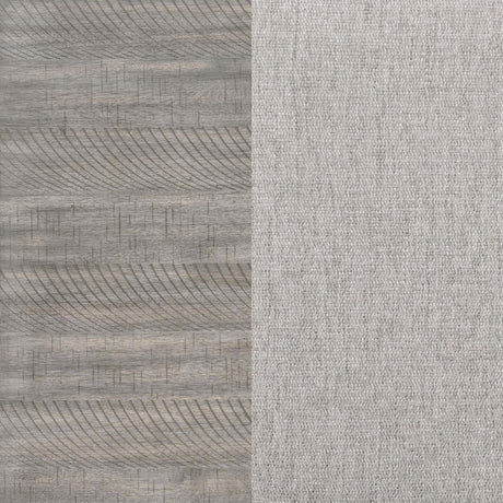 Dining chairs detail in Elodie black and gray set