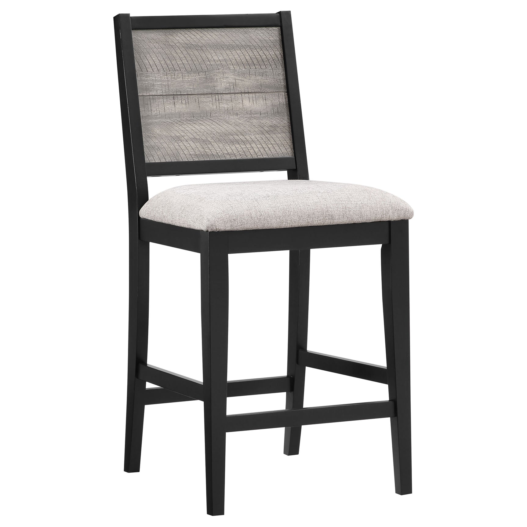 Close detail of chair and table materials