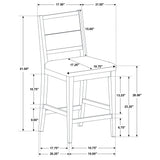 Detail of chair seat and backrest