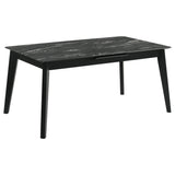 Detailed view of chair design in Crestmont dining set