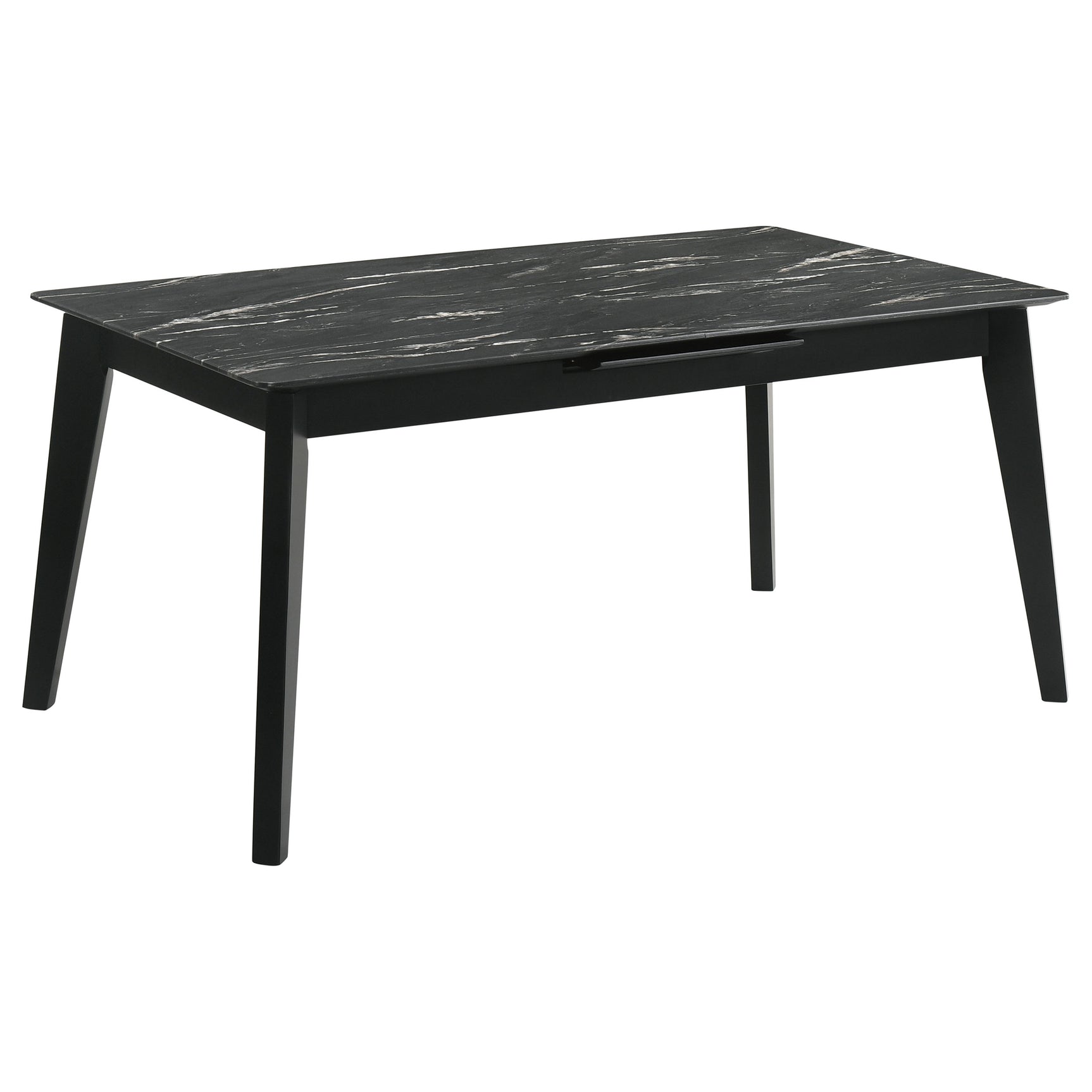 Detailed view of chair design in Crestmont dining set
