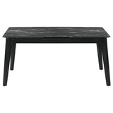 Close-up of dining table surface and finish