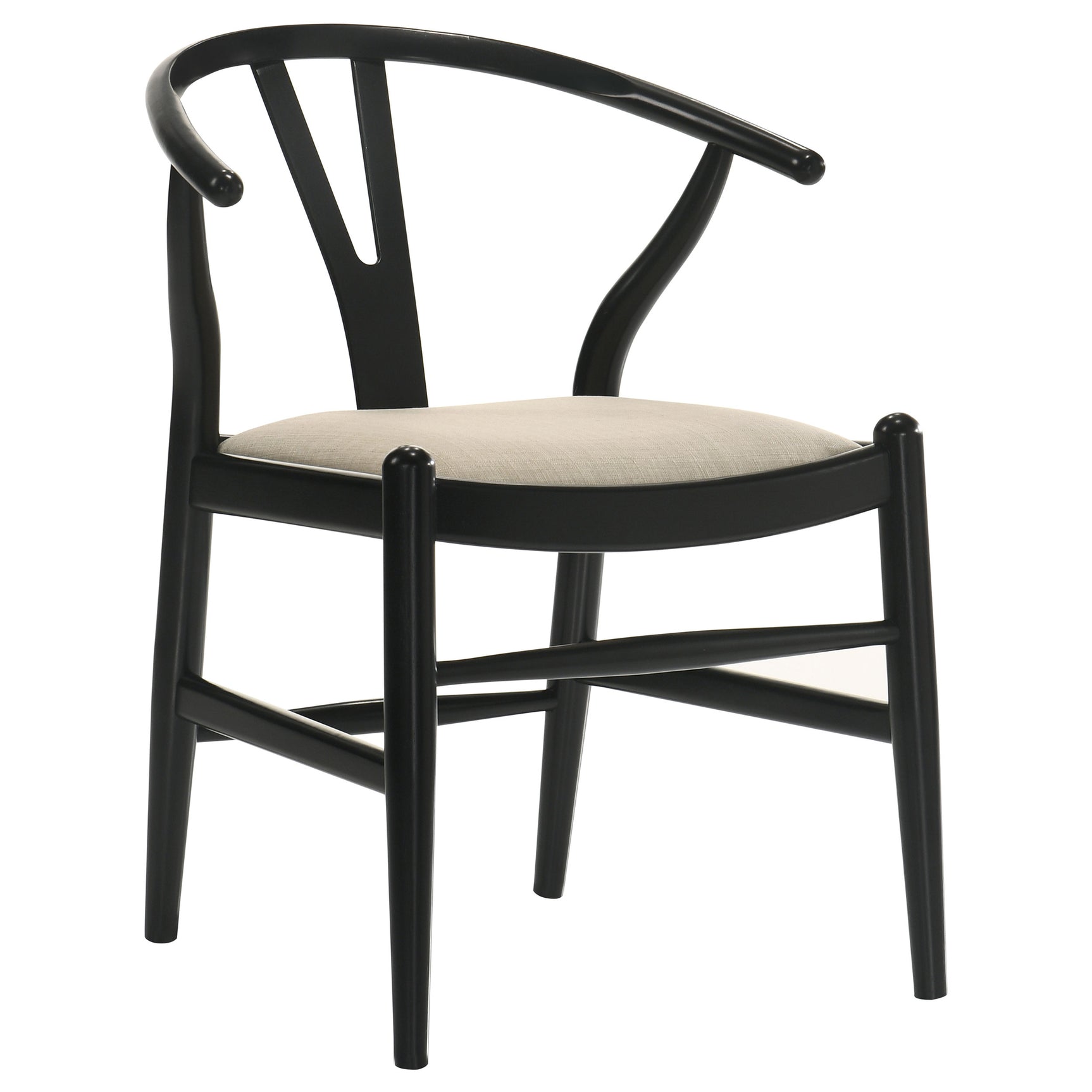 Main front view of Crestmont dining table extended
