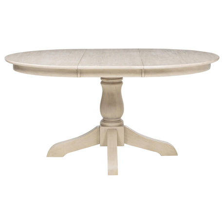 Orrison Oval Dining Table leaf extended view