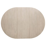 Orrison Dining Table assembled in dining room setting