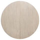 Orrison Dining Table side profile showing pedestal base