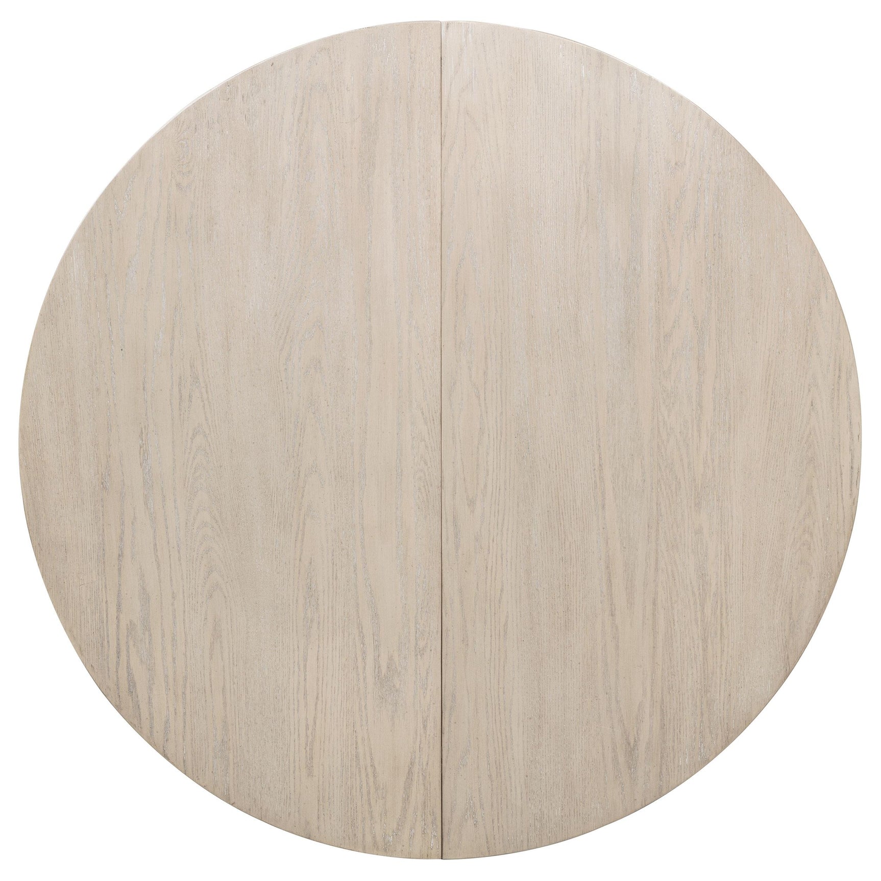 Orrison Dining Table side profile showing pedestal base
