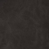 Averill dark grey faux leather upholstered dining side chair front view