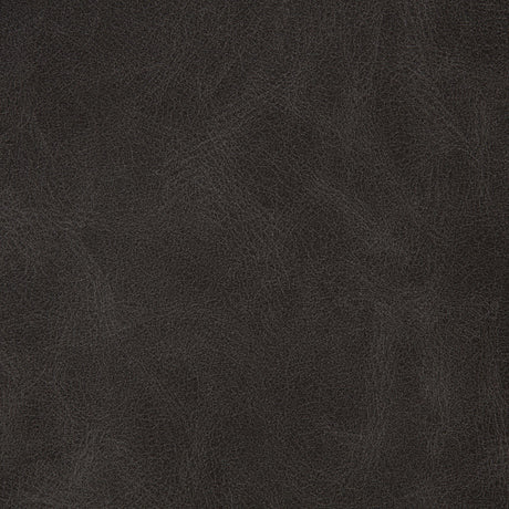 Averill dark grey faux leather upholstered dining side chair front view