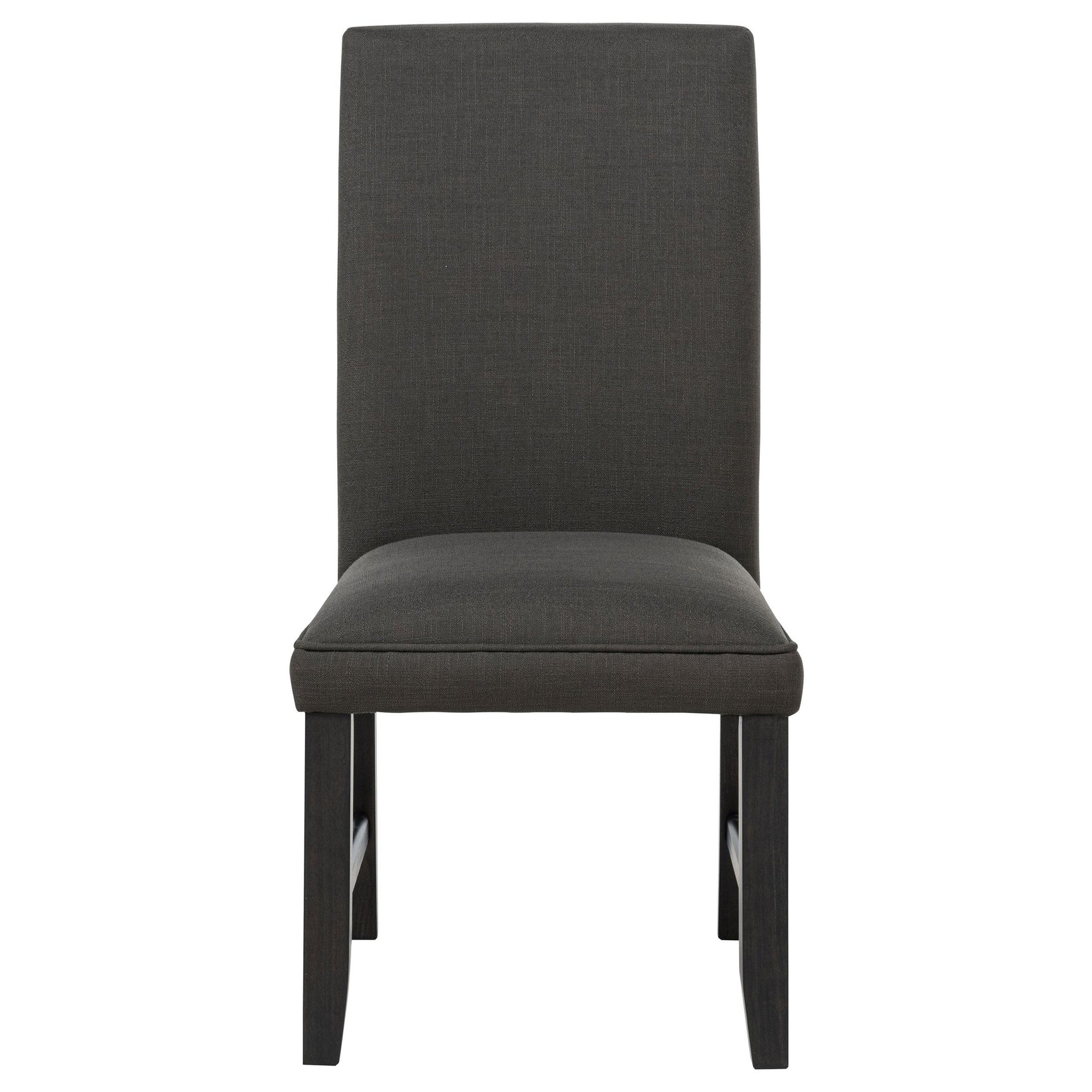 Berning Parson Side Chair side view showing curved back