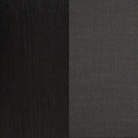Seat and cushion detail of Berning Parson chair