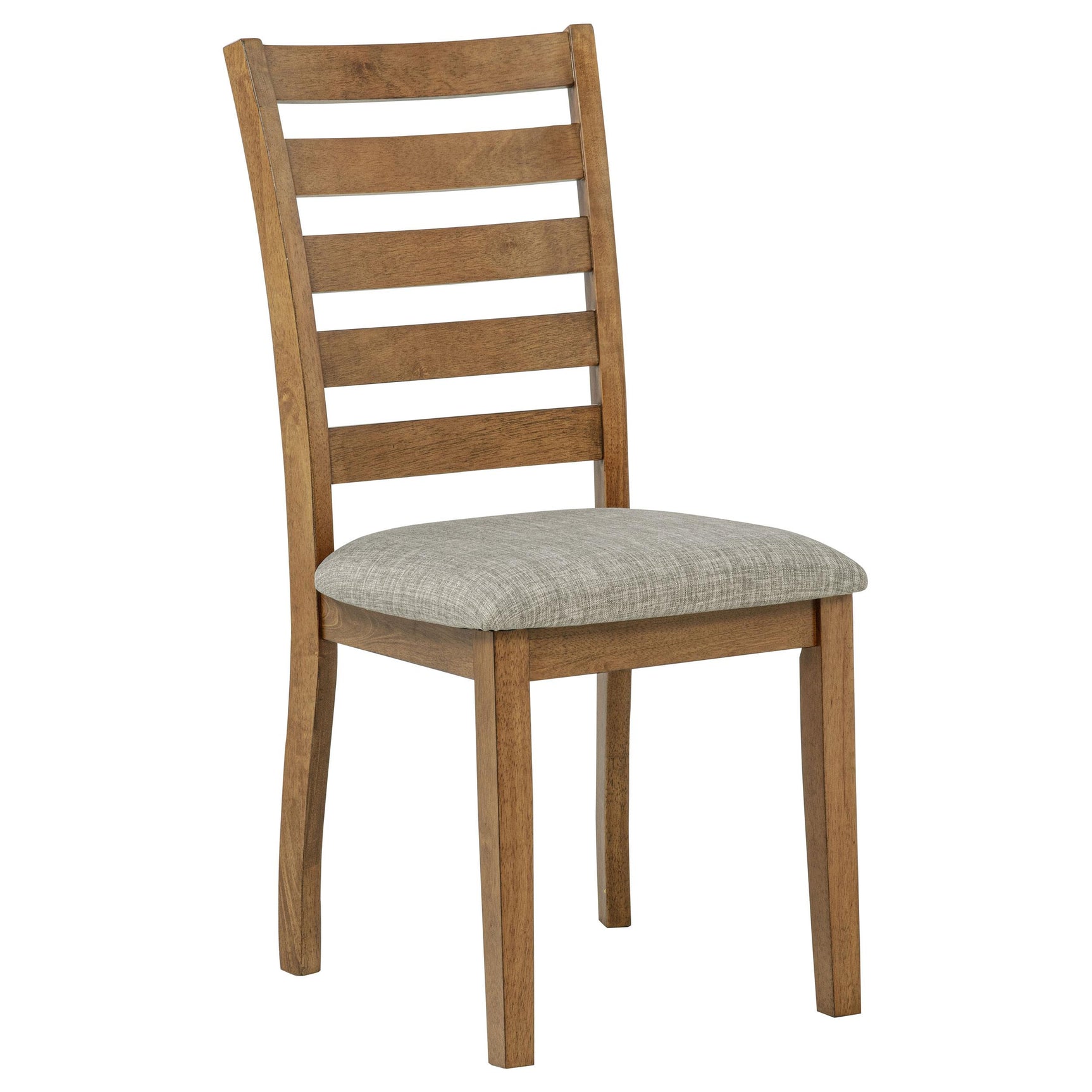 Atwood Wood Dining Side Chair back showing slatted ladder back
