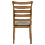 Atwood Wood Dining Side Chair angled view