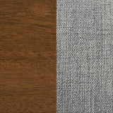 Paxton chair with close-up on fabric texture