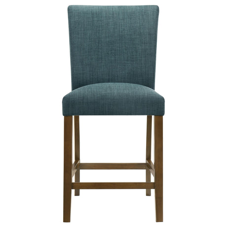 Back view of Paxton upholstered counter height chair