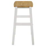 detail shot of Edgeworth White Kitchen Island Counter Height Dining Set