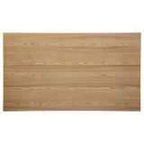 Top-down view of Andrews dining table surface