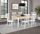 Andrews dining table leg and floor protector detail