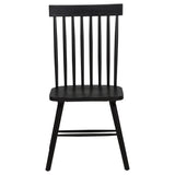 Leg detail with double stretchers on Windsor chair