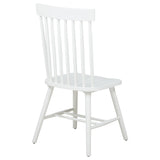 Andrews Windsor dining side chair white front view
