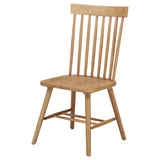 Underside view of chair with plastic glides