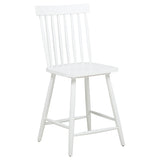 Andrews Windsor chair wood leg details