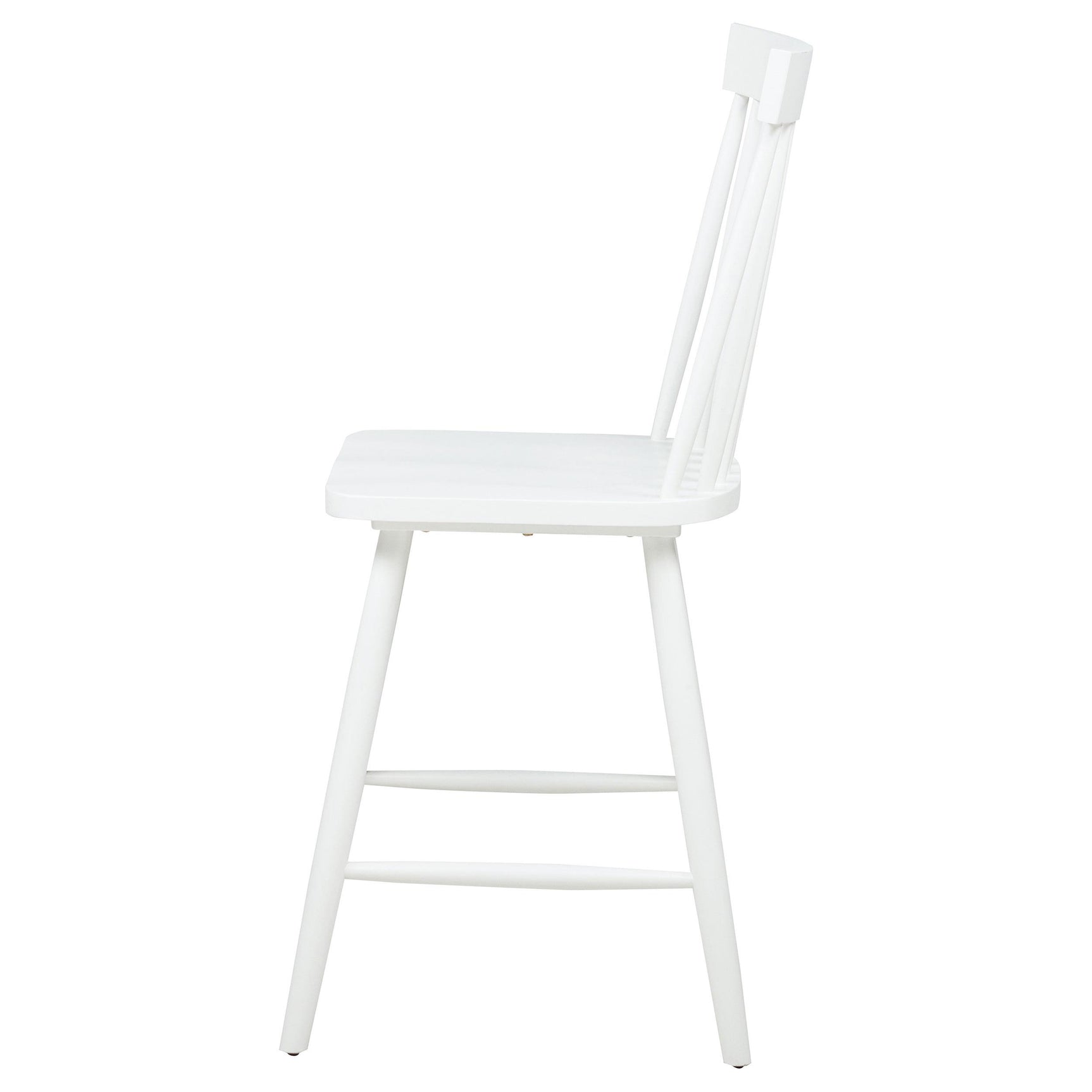Andrews Windsor chair angled view with back
