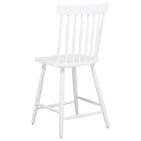 Andrews Windsor chair leg stretchers detail
