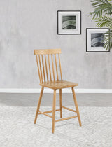 Andrews Windsor chair side view showing spindle back