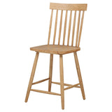 Back view of Andrews Windsor counter height side chair
