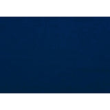 Fabric swatch of navy velvet used in Grazioso accent chair
